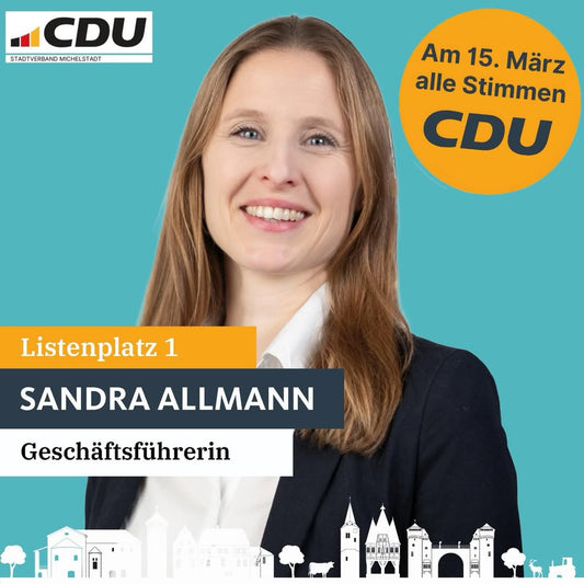 Sandra Allmann – Listenplatz 1
